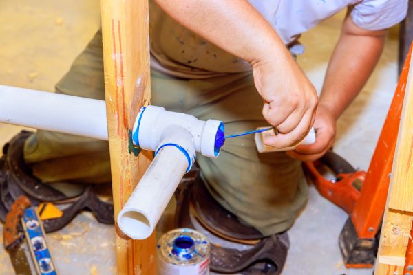 PVC Pipe Placement in Smyrna